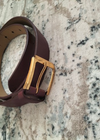  Beden Minimalist Bordo Bayan Kemer