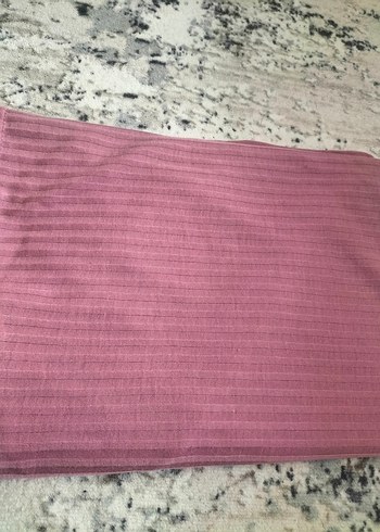 Hazır Şal Pembe Pliseli Kadın Şal - Görsel 9