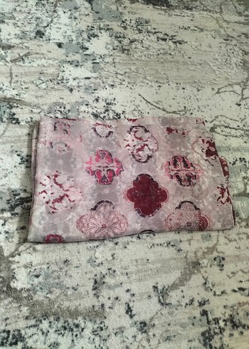 Hazır Şal Pembe Pliseli Kadın Şal - Görsel 11