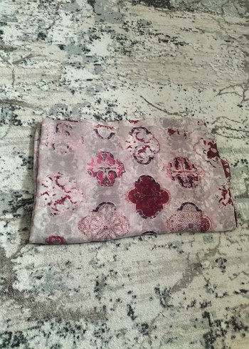 Hazır Şal Pembe Pliseli Kadın Şal - Görsel 13