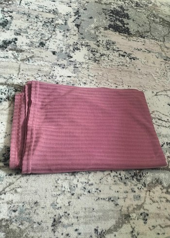 Hazır Şal Pembe Pliseli Kadın Şal - Görsel 7