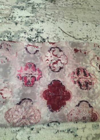 Hazır Şal Pembe Pliseli Kadın Şal - Görsel 12