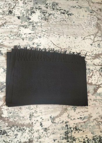 Hazır Şal Püsküllü Gri Kadın Şal - Görsel 19