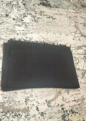 Hazır Şal Püsküllü Gri Kadın Şal - Görsel 14