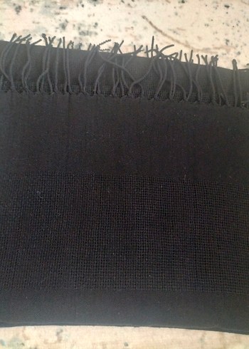 Hazır Şal Püsküllü Gri Kadın Şal - Görsel 17