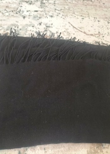 Hazır Şal Püsküllü Gri Kadın Şal - Görsel 11