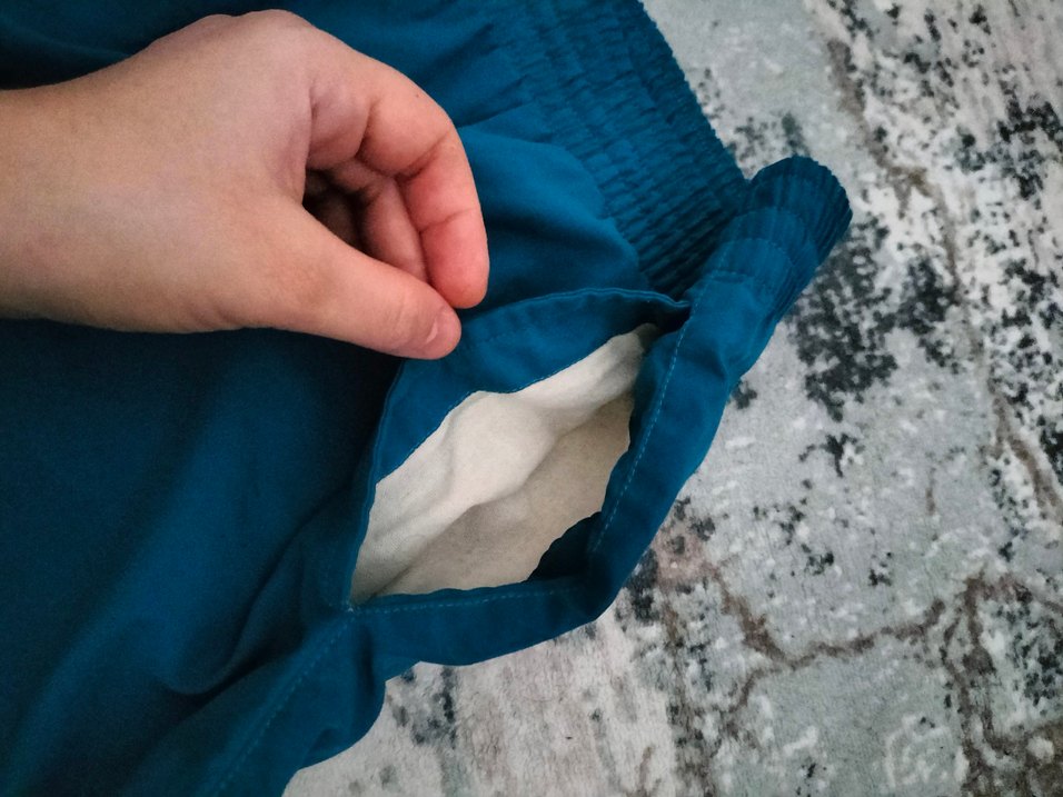 Kemerli Lacivert Mini Erkek Şort - Görsel 4