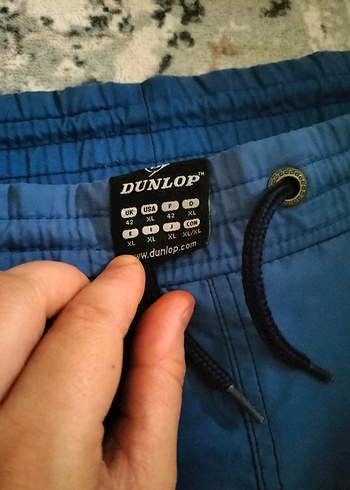 Erkek Mavi Kemerli Spor Şort - Görsel 5