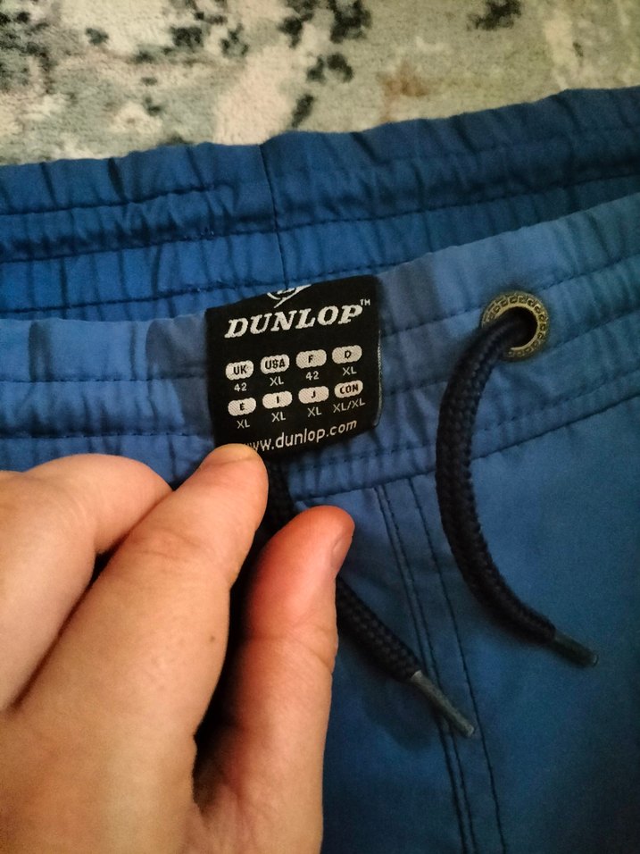 Erkek Mavi Kemerli Spor Şort - Görsel 5