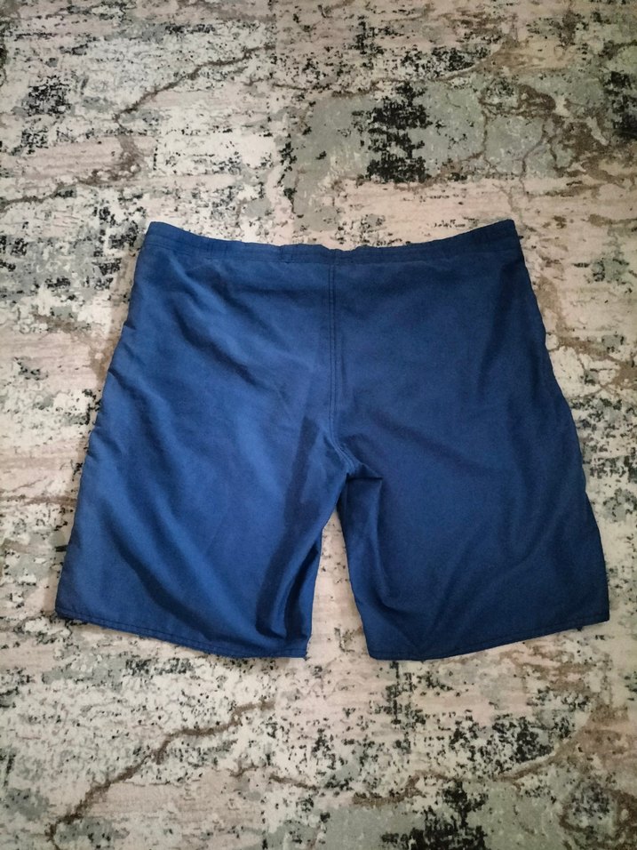 Erkek Mavi Kemerli Spor Şort - Görsel 2