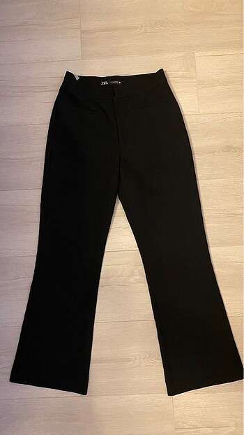 xs Beden siyah Renk Zara hafif İspanyol pantolon