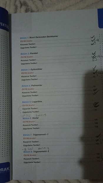  Toprak yayınları ayt matematik 