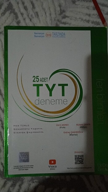 345 tyt fen bilimleri deneme