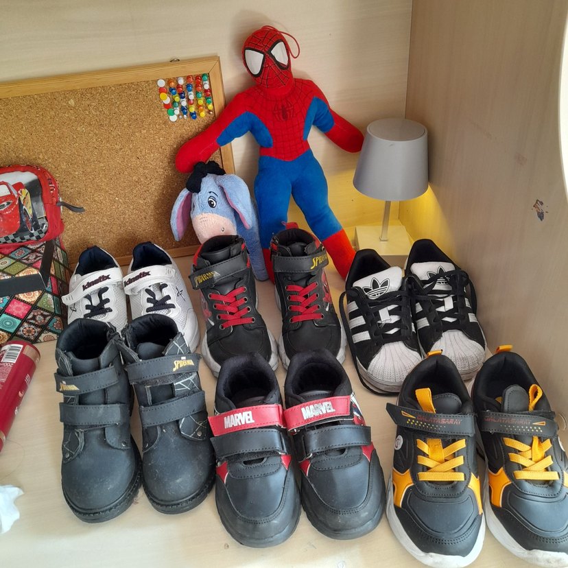 Erkek Çocuk Spiderman Fermuarlı Bot - Görsel 5