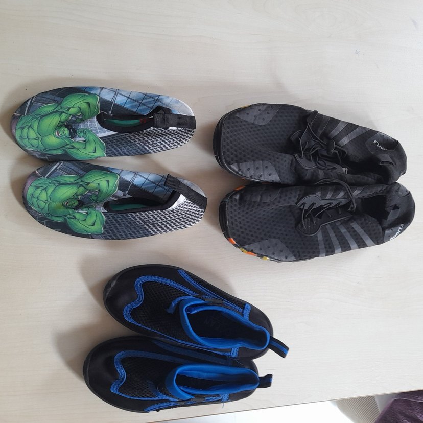 Koyu Mavi Erkek Çocuk Kaydırmaz Terlik - Görsel 2