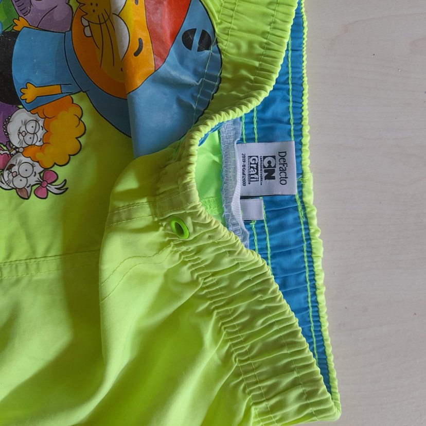 Renkli Baskılı Erkek Çocuk Şort - Görsel 2