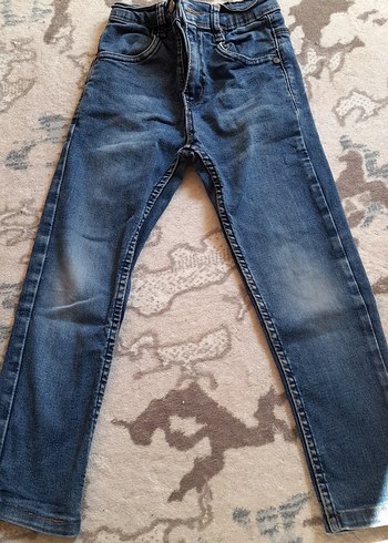 Erkek Çocuk Mavi Denim Pantolon