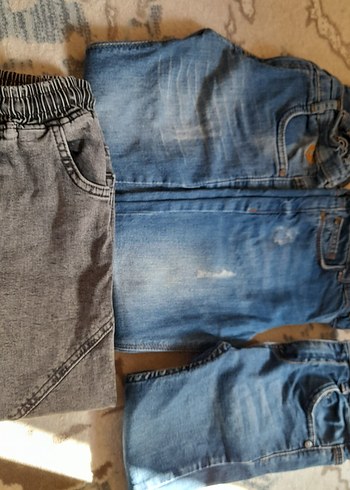Erkek Çocuk Mavi Denim Pantolon - Görsel 7