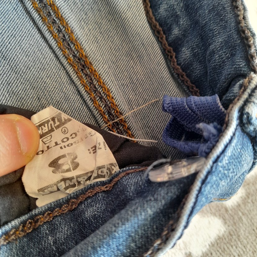 Erkek Çocuk Mavi Denim Pantolon - Görsel 3