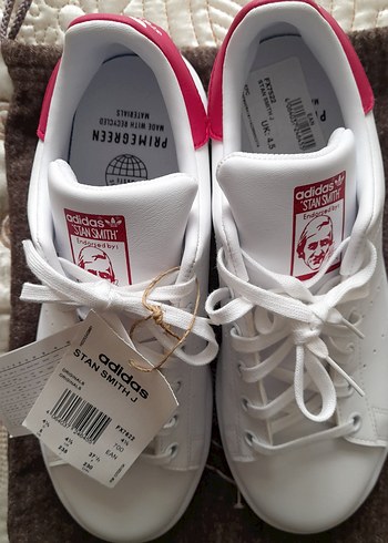 Kadın Beyaz Adidas Stan Smith Spor Ayakkabı