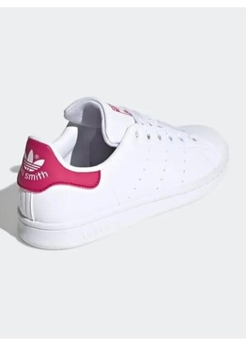 Kadın Beyaz Adidas Stan Smith Spor Ayakkabı - Görsel 6