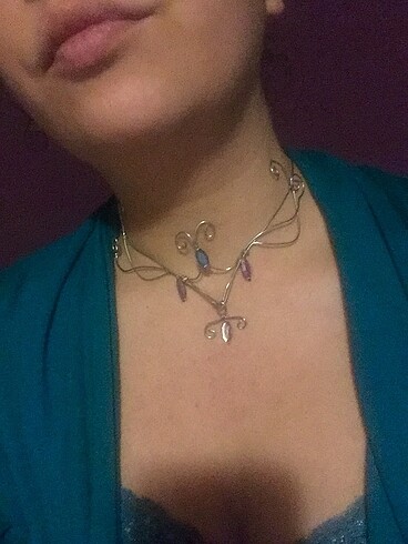 Sheinside Tasarım Fairycore Çelik Kolye & Choker