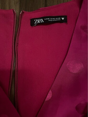 Zara Zara kruvaze elbise