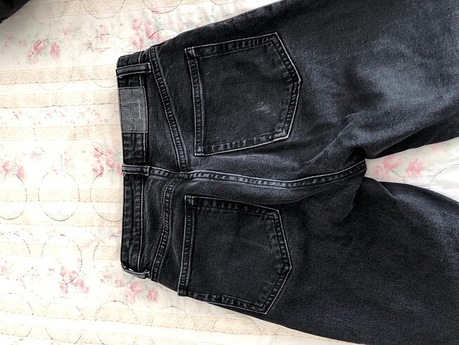 s Beden siyah Renk Berskha siyah kot mom fit jean