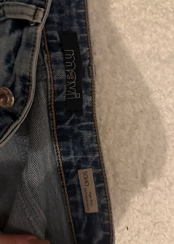 Mavi Jeans Gri Midi Boy Kadın Denim Jean