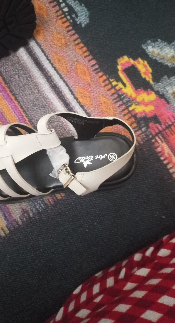 Beyaz Kadın Dolgu Topuklu Sandalet - Görsel 3