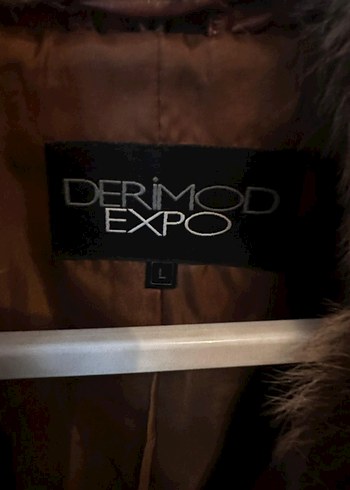 Kahverengi Kürklü Deri Biker Ceket - Görsel 2