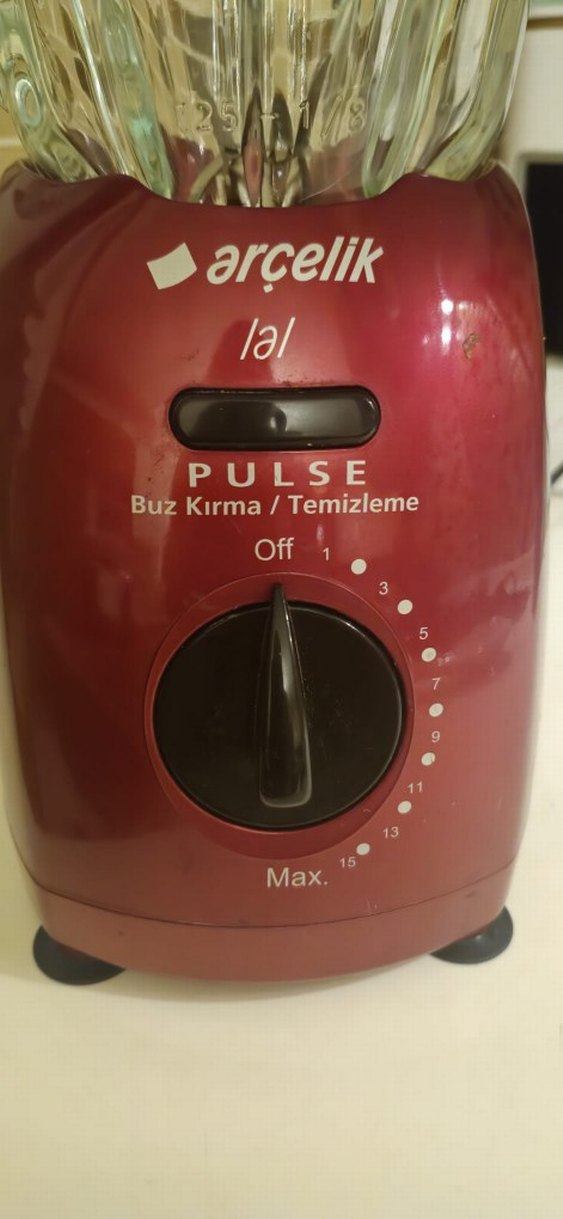 Arçelik Bordo Cam Hazneli Blender - Görsel 5