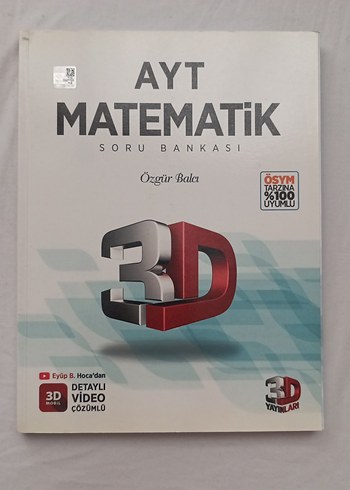 3D AYT Matematik Soru Bankası Özgür Balca