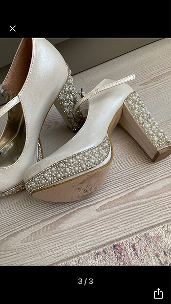 35 numara gelin ayakkabı - Görsel 2