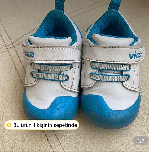 Vicco erkek bebek ayakkabı