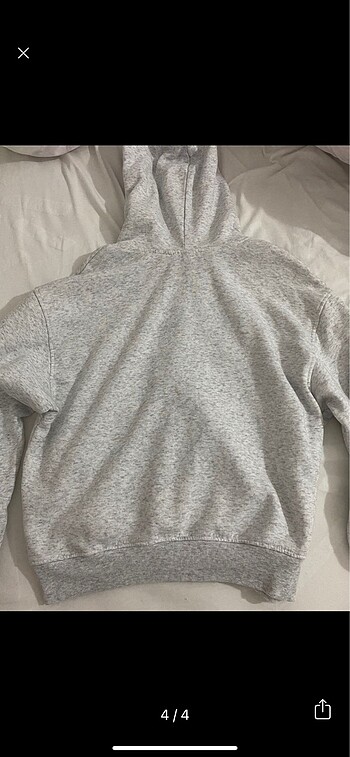 m Beden gri Renk H&M sweatshirt