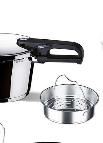 Fissler Vitavit 6 Litre. Hiç kullanılmamıştır. Kutulu.