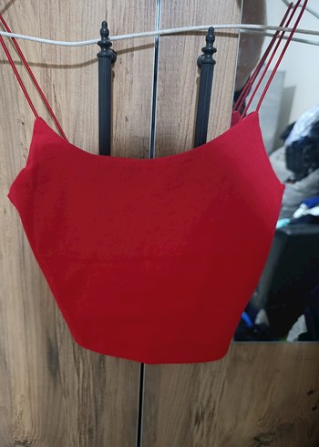 Diğer Kırmızı İnce Askılı büstiyer