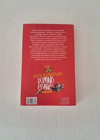 Alev Kanatlar Dominis Efsanesi Romanı - Görsel 2