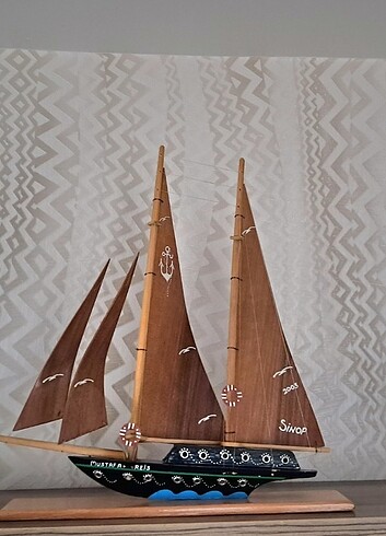 Diğer AHŞAP DEKORATİF GEMİ