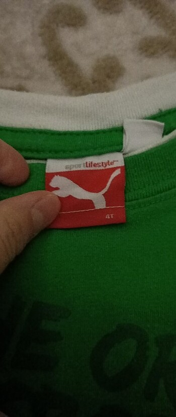 7 Yaş Beden Puma uzunkollu 