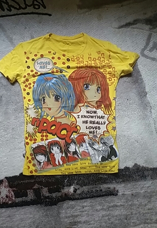Anime severlere çok tatlı bir tisort