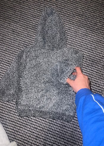 Gri Erkek Bebek Örme Polar Takım - Görsel 7