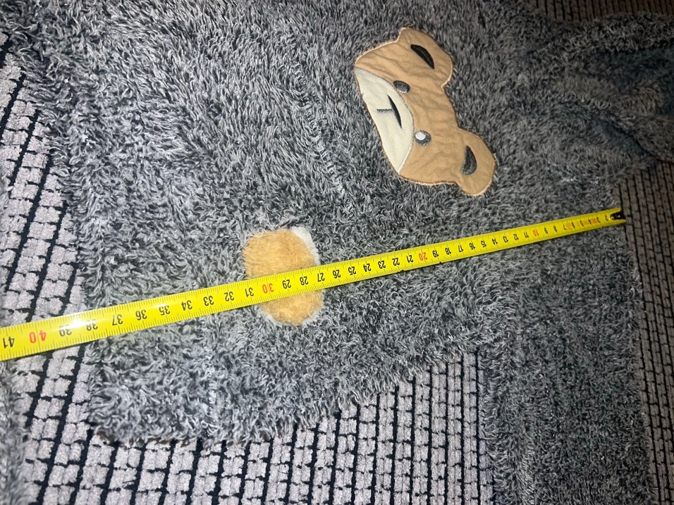 Gri Erkek Bebek Örme Polar Takım - Görsel 2