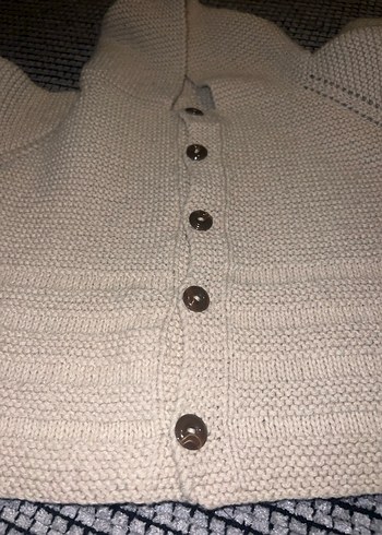 Bebek Erkek Örgü Kapüşonlu Takım - Görsel 9