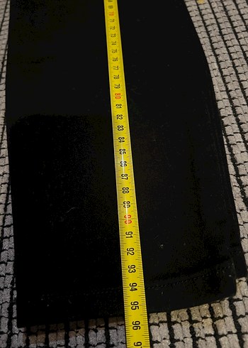 Siyah Regular Fit Kot Pantolon - Görsel 9