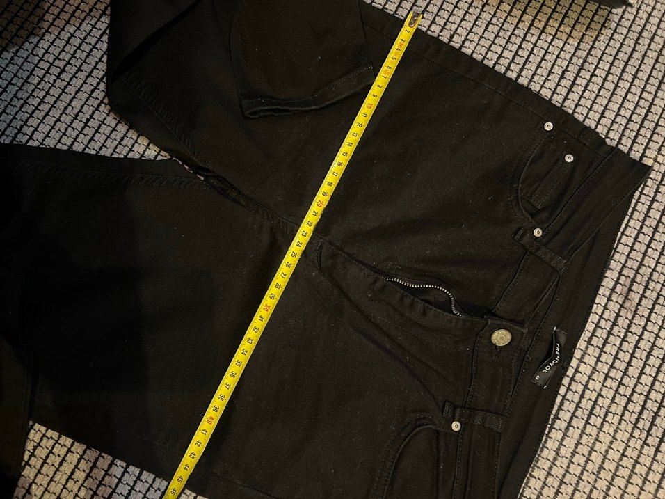 Siyah Regular Fit Kot Pantolon - Görsel 5