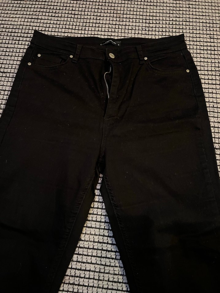 Siyah Regular Fit Kot Pantolon - Görsel 2