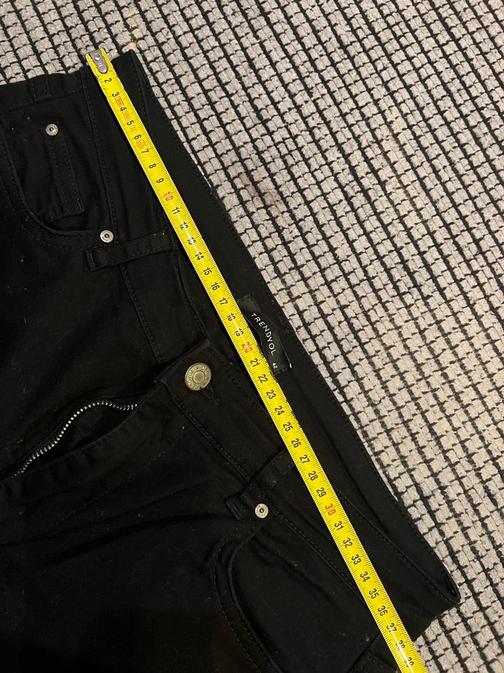 Siyah Regular Fit Kot Pantolon - Görsel 4