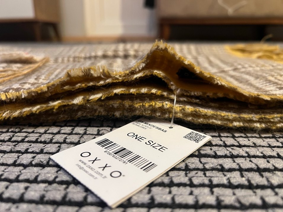 Oxxo Püsküllü Bohem Kadın Şal - Görsel 2